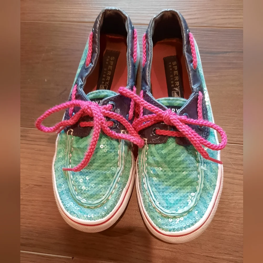 Sperry Top-Sider Sequin Boat Shoes size 13
